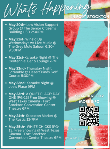 What’s Happening in Fort Stockton
