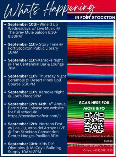 What’s Happening in Fort Stockton