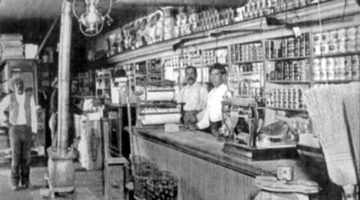 Inside of Koehler's Store, 1897