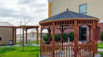 Picnic Area Equipped with BBQ Grills